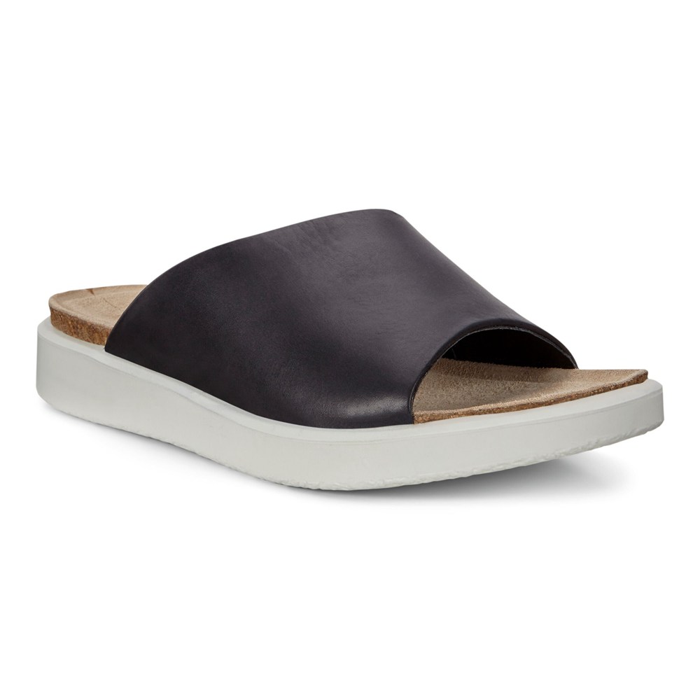 Sandalias Mujer - ECCO Corksphere Slip-On - Negros - OBM158640